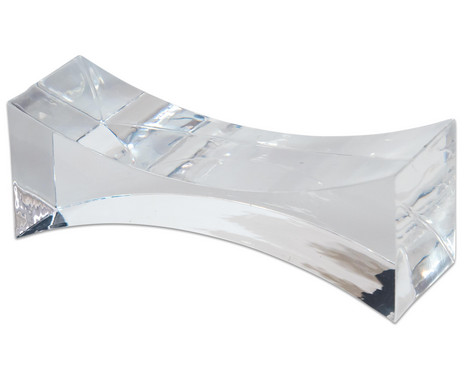 ACRYLIC BLOCK : BICONCAVE