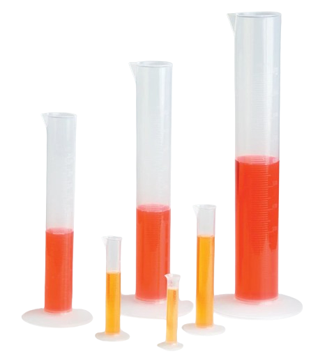 CYLINDER GRADUATED : (Polypropylene)