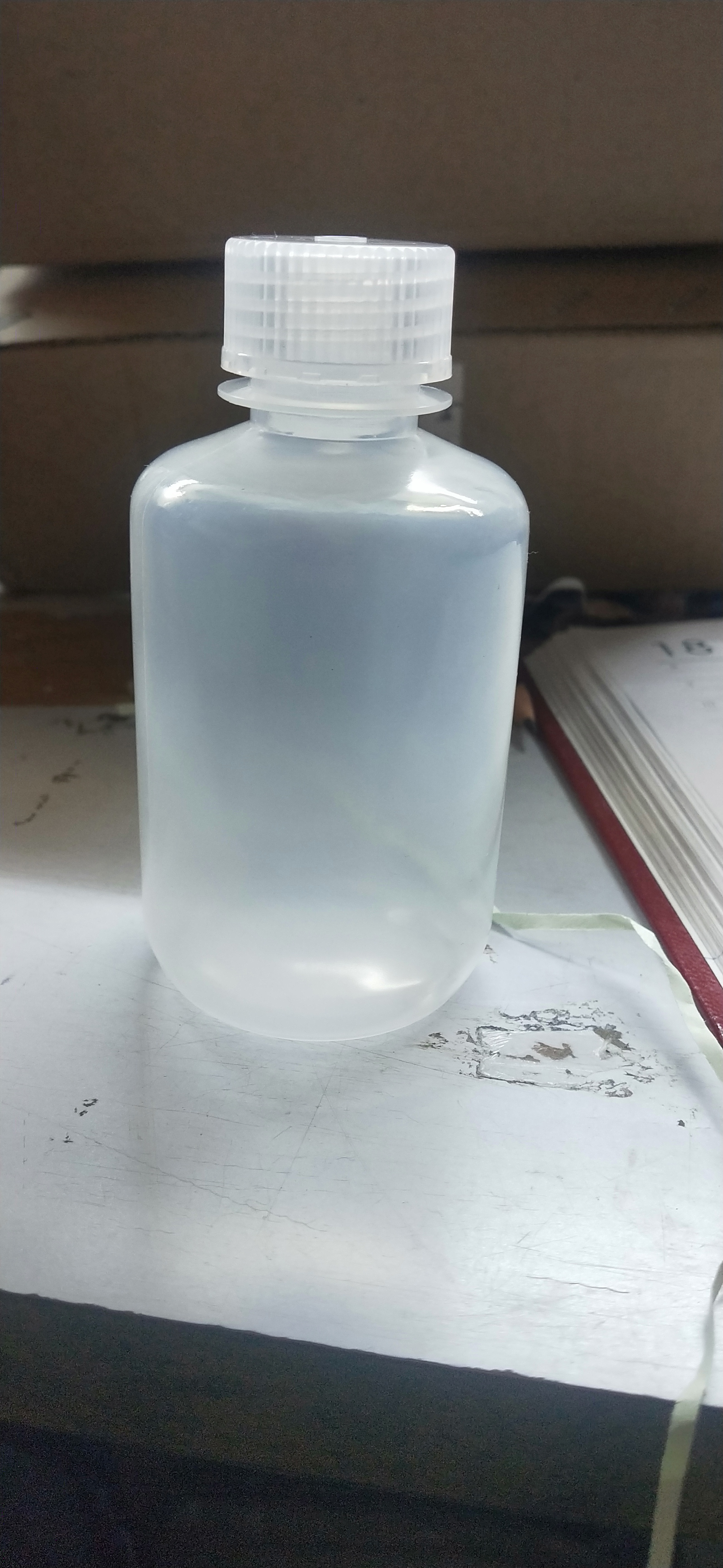 BOTTLE REAGENT: (Polyethylene, Polypropylene)