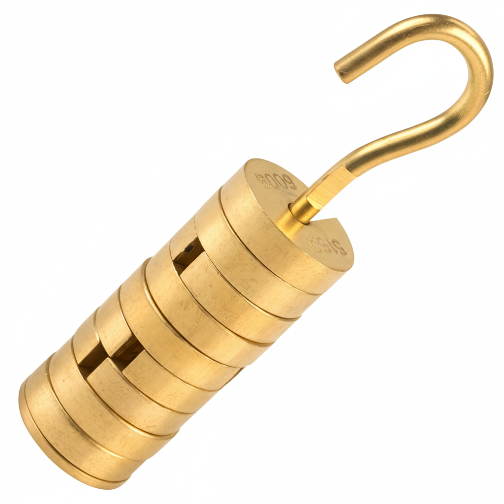 Slotted Weight Set | Brass